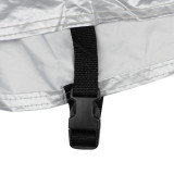Husa scutere-motociclete exterior Oxford Aquatex gri-negru marime XL waterproof pentru modele echipate parbriz cutie