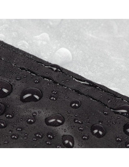 Husa scutere-motociclete exterior Oxford Aquatex gri-negru marime XL waterproof pentru modele echipate parbriz cutie