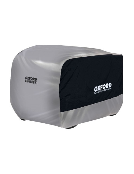 Husa ATV/Quad exterior Oxford Aquatex (argintiu-negru) marime M - waterproof