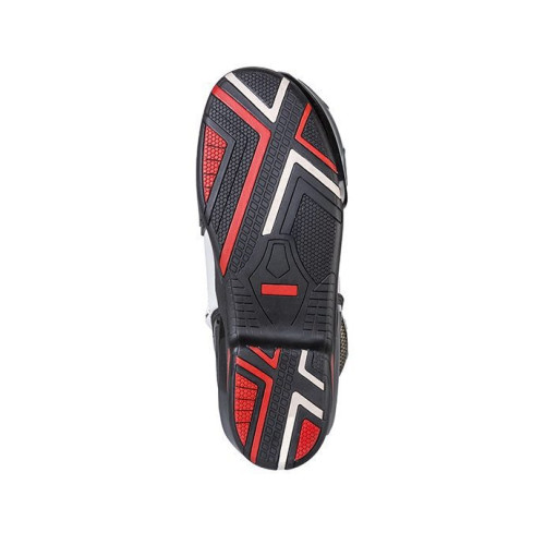 Ghete (cizme) moto Racing Unisex Seventy model SD-BR1 culoare: alb/rosu 2