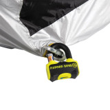 Husa ATV/Quad exterior Oxford Aquatex (argintiu-negru) marime S - waterproof