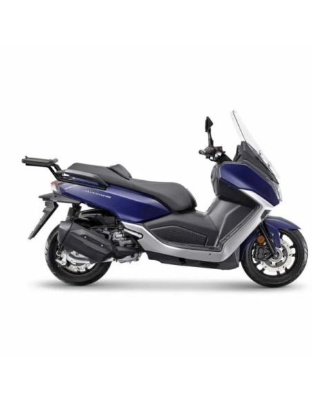 Portbagaj metalic spate SYM Maxsym 400 ABS (21-23) - Maxsym 400 TCS ABS (22-) 4T LC 400cc (culoare: negru)