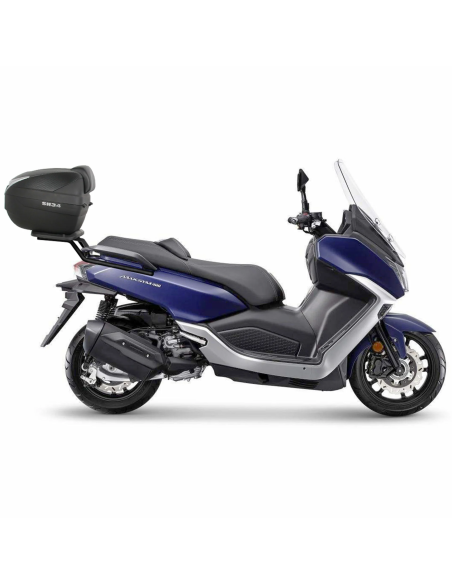 Portbagaj metalic spate SYM Maxsym 400 ABS (21-23) - Maxsym 400 TCS ABS (22-) 4T LC 400cc (culoare: negru)