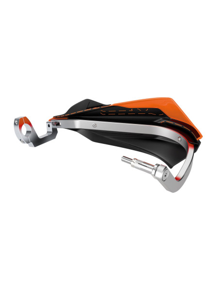 Set protectii maini (hand guard) aluminiu adventure/enduro Polisport Trail Blazer – culoare: portocaliu/negru