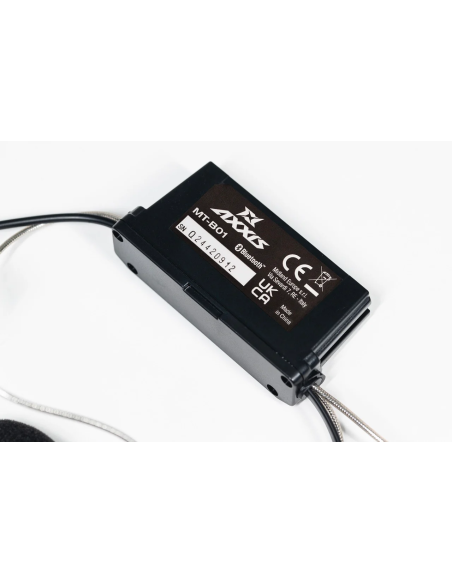 Sistem comunicatie moto complet Bluetooth MT - Axxis AX-RIDER SYNC - Plug&amp Play Intercom System - kit 1 bucata (pentru 1 util