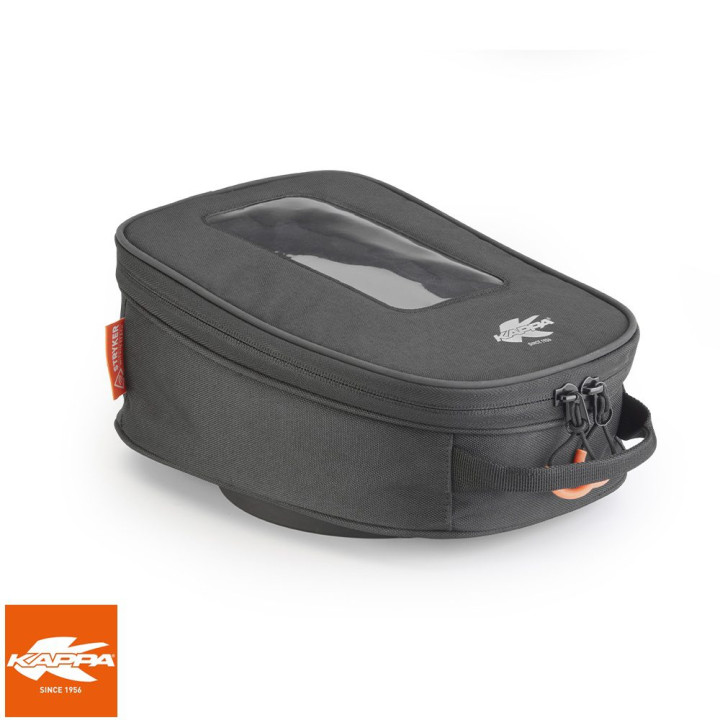 Geanta rezervor motocicleta Kappa - model ST114 Tanklock (volum: 5L) - culoare: negru - fixare pe rezervor cu prindere speciala