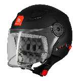 Casca open face MT Lite Kids A1 negru mat - casca de copii