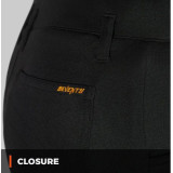 Pantaloni moto (leggins/colanti) femei Urban Seventy vara model SD-PL1 Iris culoare: negru