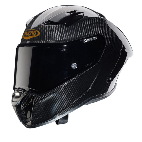 Casca integrala Caberg model GP01 Carbon Pinlock ready - 100% carbon - lentila Pinlock + viziera neagra incluse - FIM Approved