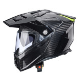 Casca adventure/off road Caberg model Tanami SV carbon Pinlock ready - lentila Pinlock inclusa (100% carbon)