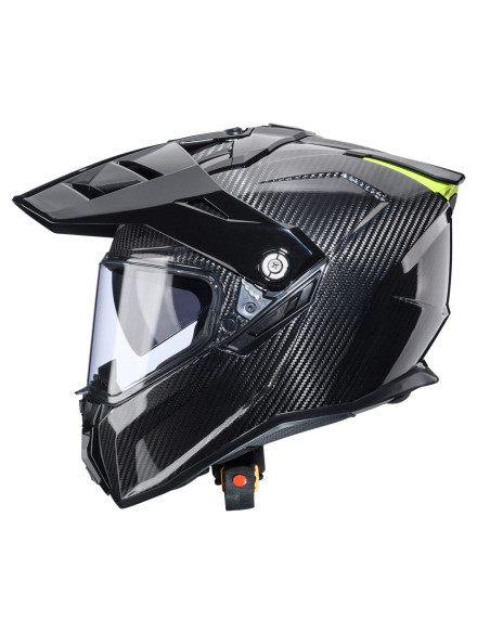 Casca adventure/off road Caberg model Tanami SV carbon Pinlock ready - lentila Pinlock inclusa (100% carbon)