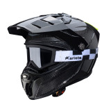 Casca adventure/off road Caberg model Tanami SV carbon Pinlock ready - lentila Pinlock inclusa (100% carbon)