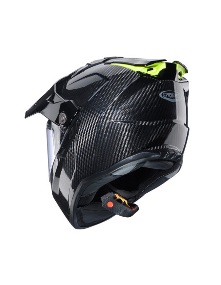 Casca adventure/off road Caberg model Tanami SV carbon Pinlock ready - lentila Pinlock inclusa (100% carbon)