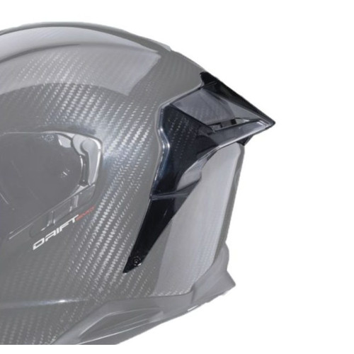 Spoiler casca integrala Caberg model Drift - Drift Evo (prima generatie) - culoare: fumuriu