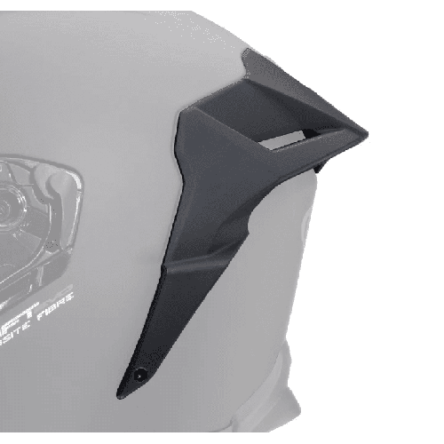 Spoiler casca integrala Caberg model Drift - Drift Evo (prima generatie) - culoare: negru mat