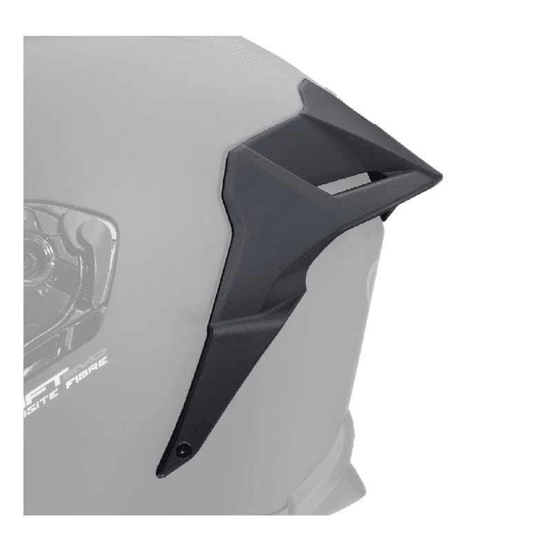 Spoiler casca integrala Caberg model Drift - Drift Evo (prima generatie) - culoare: negru mat
