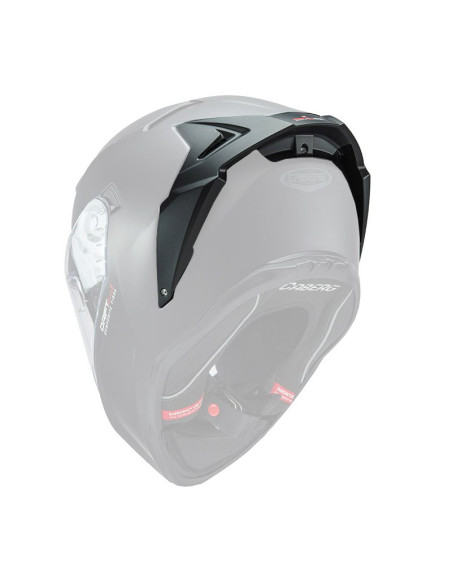 Spoiler casca integrala Caberg model Drift II Carbon - Drift Evo II (fibra sticla) - culoare: negru mat (compatibil cu marimile 