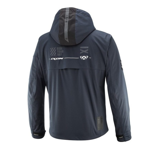 Geaca (jacheta) motociclete barbati Touring/Adventure/Urban Ixon Mid-Season model M-Quarter MS culoare: navy (albastru)/negru (g 2