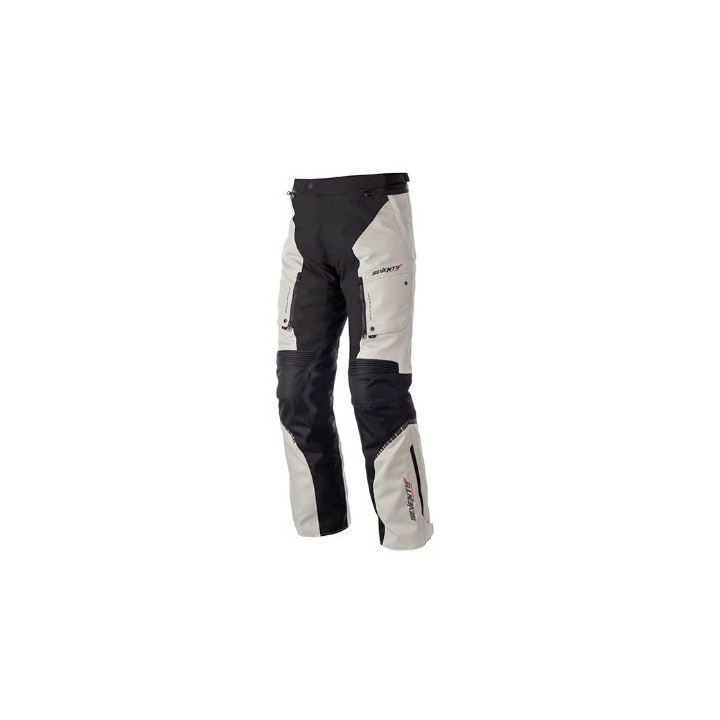 Pantaloni motociclete Touring unisex Seventy vara/iarna model SD-PT1S culoare: negru/gri (varianta SD-PT1 scurta)