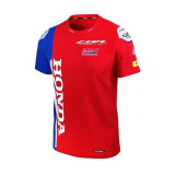 Tricou barbati Ixon model TS1 HRC 25 MS culoare: rosu/albastru/alb