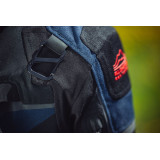 Geaca (jacheta) motociclete femei Touring/Adventure Ixon All season/vara model Odin LS culoare: navy (albastru)/negru/rosu