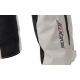 Pantaloni motociclete Touring unisex Seventy vara/iarna model SD-PT1S culoare: negru/gri (varianta SD-PT1 scurta)