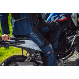 Pantaloni motociclete femei Touring/Adventure Ixon All season/vara model Odin LS culoare: navy (albastru)/negru/rosu