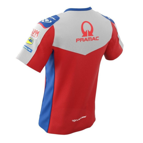 Tricou copii Ixon model TSK Pramac 22 culoare: rosu/albastru/alb 2