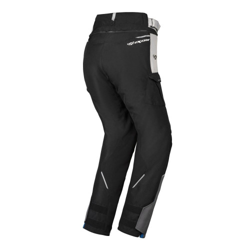 Pantaloni motociclete femei Touring/Adventure Ixon All season model Balder LS culoare: negru/gri/albastru 2
