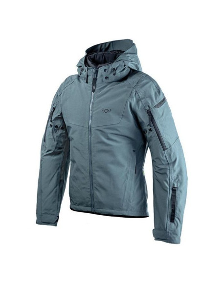 Geaca (jacheta) motociclete barbati Touring/Adventure/Urban Ixon All season model Burning MS culoare: verde tactic (geaca lamina