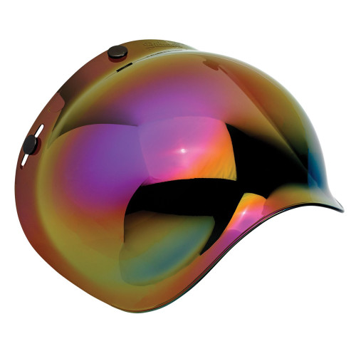Viziera oglinda iridium (curbubeu) (bubble visor) casca Custom Rider - Le Mans - Le Mans SV 2