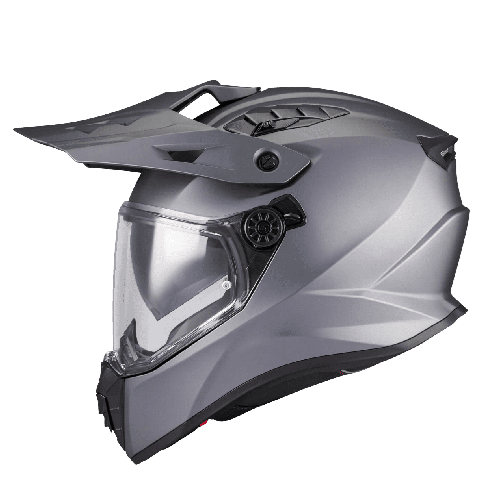 Casca touring/adventure MT model Track SV Pure A2 gri mat – tip viziera: HS 12 2