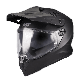 Casca touring/adventure MT model Track SV Pure A1 negru mat – tip viziera: HS 12