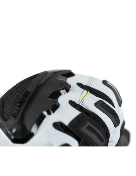 Manusi barbati Touring/Adventure iarna Seventy model SD-T13 Aspen Light gri/galben fluor - WinterTex