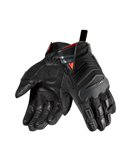 Manusi barbati Touring/Adventure iarna Seventy model SD-T13 Aspen Light negru/rosu - WinterTex
