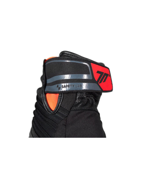 Manusi barbati Touring/Adventure iarna Seventy model SD-T13 Aspen Light negru/rosu - WinterTex