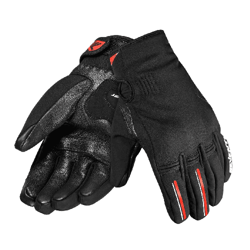 Manusi barbati Naked/Urban iarna Seventy model SD-N11 Hornet negru/alb/rosu - WinterTex