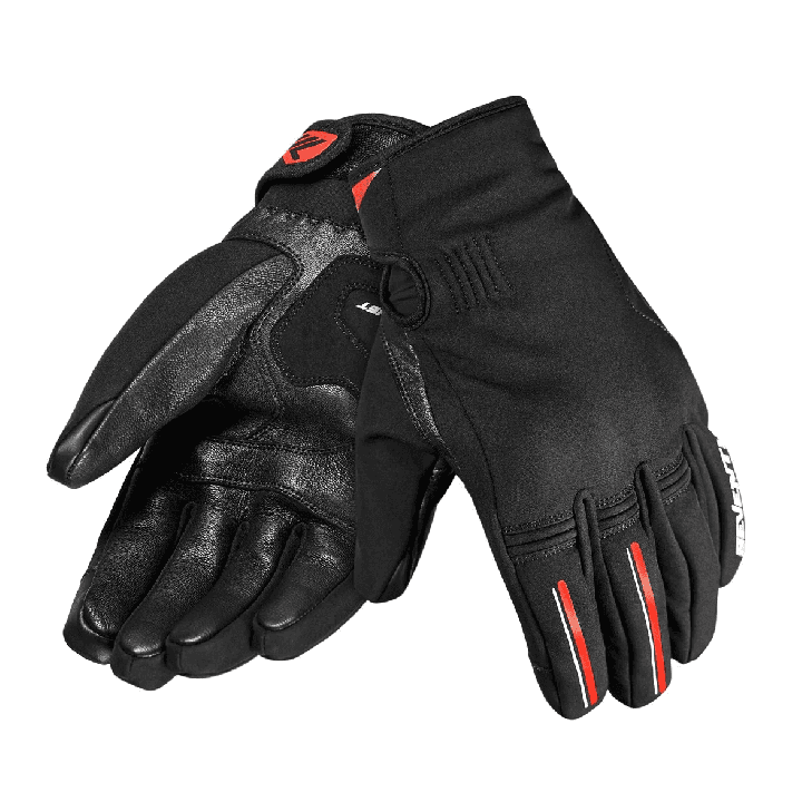 Manusi barbati Naked/Urban iarna Seventy model SD-N11 Hornet negru/alb/rosu - WinterTex