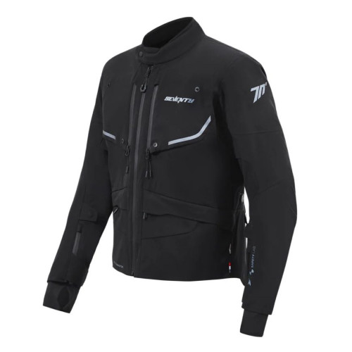 Geaca (jacheta) motociclete barbati Touring/Adventure Seventy All season model SD-JT45 Expedition culoare: negru - concept modul