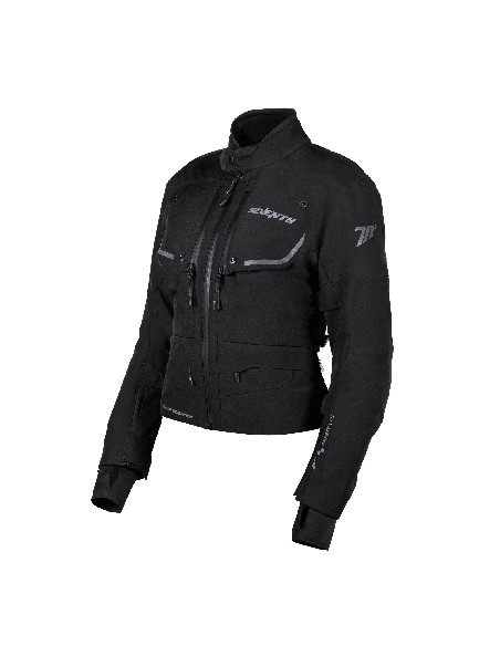 Geaca (jacheta) motociclete femei Touring/Adventure Seventy All season model SD-JT47 Expedition culoare: negru - concept modular