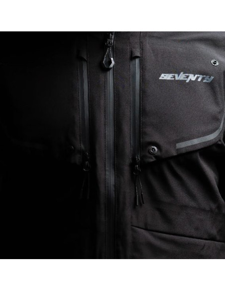 Geaca (jacheta) motociclete femei Touring/Adventure Seventy All season model SD-JT47 Expedition culoare: negru - concept modular