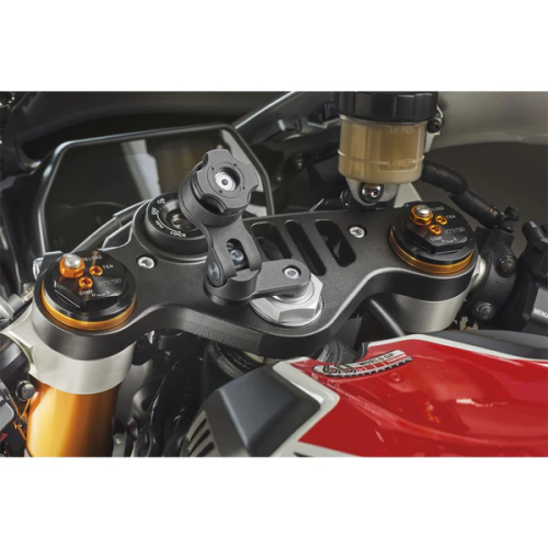 Suport telefon Interphone model Quiklox Fork Steam Phone Mount - suport universal pentru montare suport telefon - montaj pe jug/ 2