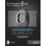 Adaptor adeziv universal Interphone model Quiklox UNIVERSAL ADHESIVE PAD