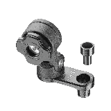 Suport telefon Interphone model Quiklox RISER MOUNT - suport universal montare telefon - montaj pe suportul de ambreiaj/oglinda
