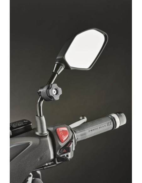 Suport telefon Interphone model Quiklox MIRROR MOUNT – suport universal montare telefon – montaj pe oglinda