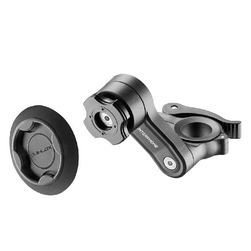 Kit Quiklox - suport universal pentru montare suport telefon + adaptor adeziv UNIVERSAL ADHESIVE PAD - montaj pe ghidon