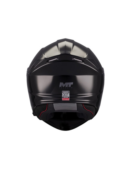 Casca modulabila MT Genesis SV Pure A1 negru lucios Pinlock ready - omologare noua ECE 22.06 - tip viziera: MT-V-25