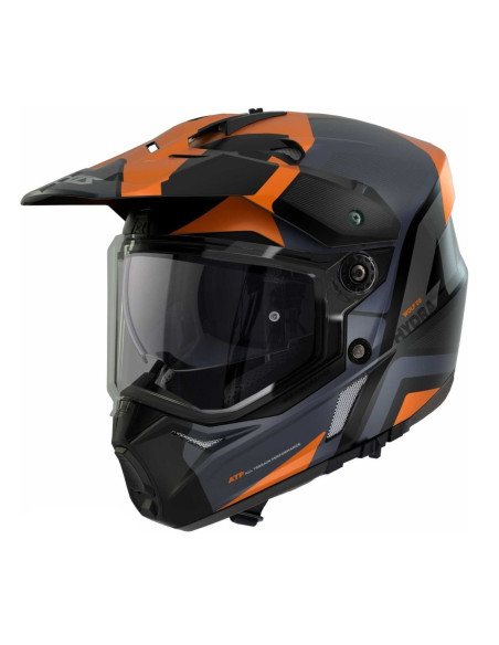 Casca adventure/touring/off road Axxis model Wolf DS Hydra B4 portocaliu mat - tip viziera: MT-V-20