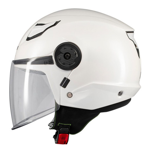 Casca open face MT Lite Kids Pure A0 alb lucios - casca de copii 2