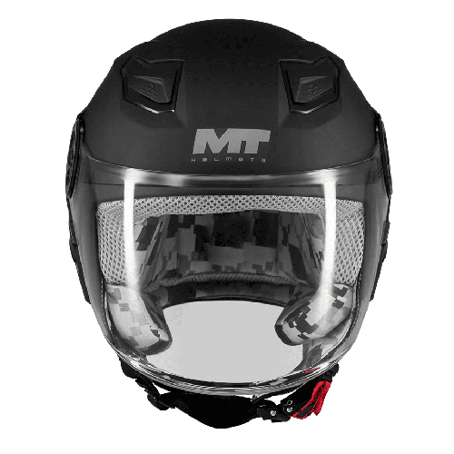 Casca open face MT Lite Kids Pure A1 negru mat - casca de copii 2